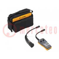 Meter: test adapter kit; 0÷40°C; 110x45x220mm; yellow-black; 10A