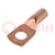 Tip: ring tube; M10; 25mm2; crimped; for cable; L: 32.5mm; copper