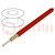 Wire; EN50618,SOLARFLEX®-X H1Z2Z2-K; stranded; Cu; 6mm2; PO; red