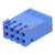 Enchufe; conducto-placa; hembra; Dubox®; 2,54mm; PIN: 8; azul; FCI