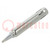 Tip; conical; 2mm; for soldering iron,for soldering station