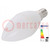 Lampka LED; biały ciepły; E14; 220/240VAC; 470lm; P: 5,5W; 200°