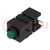 LED; in housing; green; 5mm; No.of diodes: 1; 20mA; 60°; 15÷30mcd