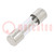 Fuse: fuse; time-lag; 3A; 250VAC; cylindrical,glass; 5x20mm; copper