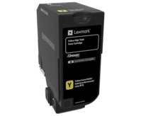 Lexmark Tonerkassette CS725 Gelb mit hoher Kapazität Bild 1