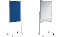 MAUL Moderationstafel MAULpro, 750 x 1.200 mm, blau/weiß (8716162)