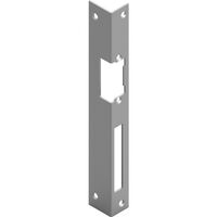 Produktbild zu Winkelschließblech für O & C Türöffner, eckig,rechts, 250 x 25 x 2 mm,Stahl grau