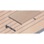Produktbild zu Konsole Arkwall für Holztablare 290 mm Stahl vernickelt matt
