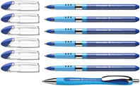 Kugelschreiber Slider Basic, XB, blau, 6er Etui (+ 1x Rave blau gratis)