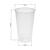 Drinking cup "Vital" 400ml, transparent-milky