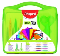 MAPED-CISEAUX A CRANTER + 10 LAMES - MALETTE DE 2 601010