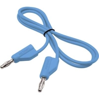 CORDON DE MESURE VOLTCRAFT MSB-300-0.5-BL BLEU 0.5 M 1 PC(S)