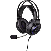 RENKFORCE RF-GHD-200 GAMING MICRO-CASQUE SUPRA-AURICULAIRE FILAIRE STEREO NOIR VOLUME RÉGLABLE RF-4549044