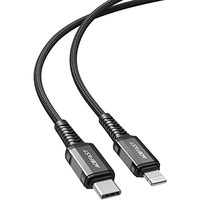ACEFAST CABLE USB-C TO LIGHTNING C1-01, 1.2M (BLACK)