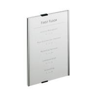 DURABLE Türschild A4 Info Sign 210x297mm metallic silber