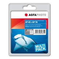 AgfaPhoto Patrone HP APHP45_78SET No.45+NO.78 black,color remanufactured