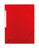 Oxford 100200694 fichier Carton Noir, Rouge A4