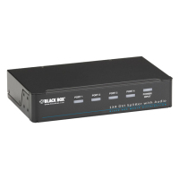 Black Box AVSP-DVI1X4 répartiteur vidéo DVI 4x DVI-D