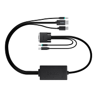 Belkin F1D9017B06 cable para video, teclado y ratón (kvm) Negro 1,8 m