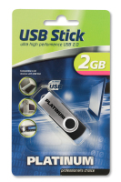 Bestmedia HighSpeed USB Stick Twister 2 GB USB-Stick USB Typ-A 2.0 Silber
