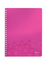 Leitz WOW writing notebook A4 80 sheets Pink