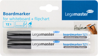 Legamaster TZ1 Boardmarker schwarz 2St C&C