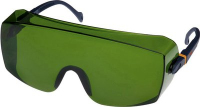 3M 2805 veiligheidsbril Polycarbonaat Blauw, Groen