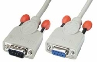 Lindy 0,5m RS232 Cable Signaalkabel Grijs
