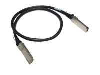 HPE 100GB QSFP28 1m kabel optyczny QSFP+ Aluminium, Czarny