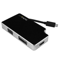 StarTech.com Adattatore da Viaggio Audio/Video 3 in 1 - USB-C a VGA, DVI o HDMI - 4K