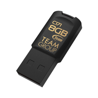 Team Group C171 USB flash meghajtó 8 GB USB A típus 2.0 Fekete