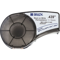 Brady M21-250-C-342 nyomtató címke Fekete, Fehér