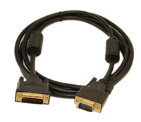 4XEM 4XDVIVGA10FT video cable adapter 3.048 m VGA (D-Sub) DVI-D Black