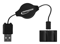 Typhoon MO-100 egér USB A típus Optikai 1000 DPI