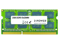 2-Power 2GB MultiSpeed 1066/1333/1600 MHz SoDIMM Memory - replaces KN.2GB07.006