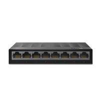 TP-Link LS1008G Beállítást nem igénylő (unmanaged) Gigabit Ethernet (10/100/1000) Fekete