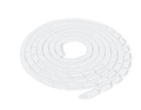 Qoltec Cable organizer 16mm | 10m | Whit Cable Eater Wit 1 stuk(s)