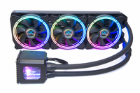 Alphacool Eisbaer Aurora 360 CPU Procesador Sistema de refrigeración líquida todo en uno 12 cm Negro 1 pieza(s)