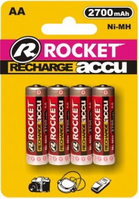ROCKET 341240 Haushaltsbatterie Wiederaufladbarer Akku AA Nickel-Metallhydrid (NiMH)