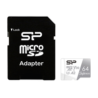 Silicon Power SP064GBSTXDA2V20SP mémoire flash 64 Go MicroSDXC UHS-I Classe 10