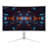 LC-Power LC-M32-QHD-165-C-K számítógép monitor 81,3 cm (32") 2560 x 1440 pixelek Quad HD LCD Fehér