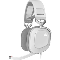 Corsair HS80 RGB USB Zestaw słuchawkowy Przewodowa Ręczny Gaming Biały