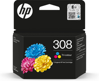 HP Cartucho de Tinta Original 308 tricolor