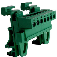 Camdenboss CTBPD96HJ/7FL terminal block 7 Green