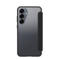 OtterBox React Folio Series voor Samsung Galaxy S25+, transparant/zwart