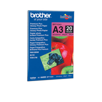 Brother BP71GA3 papel fotográfico A3 Azul, Rojo Brillo