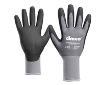 Cimco 141266 beschermende handschoen Werkplaatshandschoenen Zwart, Grijs
