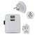 Hama World Travel Pro Light USB adaptador de enchufe eléctrico Universal Blanco