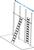 Krause 125170 ladder Haakladder Aluminium