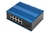 Digitus 8 Port Gigabit Ethernet Netzwerk PoE Switch, Industrial, Unmanaged, 1 SFP Uplink Switch